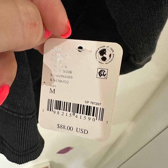 M Free People Movement X Hatch Black Intercept Pullover NWT - Picture 6 of 6